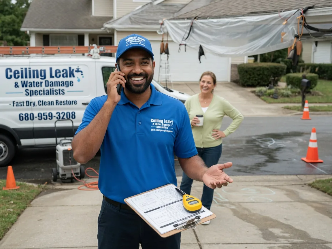 Ceiling Leak Cleanup Latah, WA FAQs